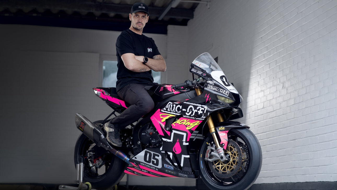 Muc-Off Goes All In to Keep James Hillier Racing at This Year’s Isle of Man TT!