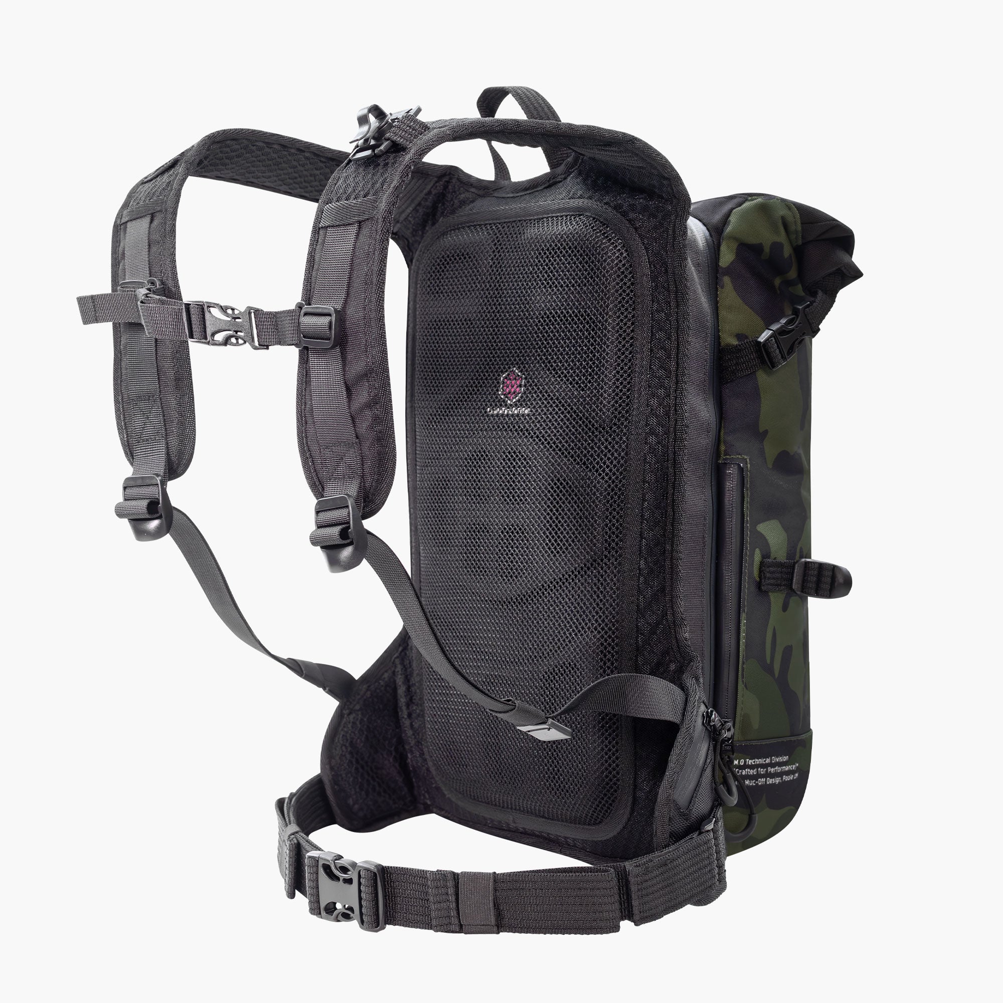 rain proof cover for the backpack while riding a motorcycle Ride Pack + D30 Back Protector