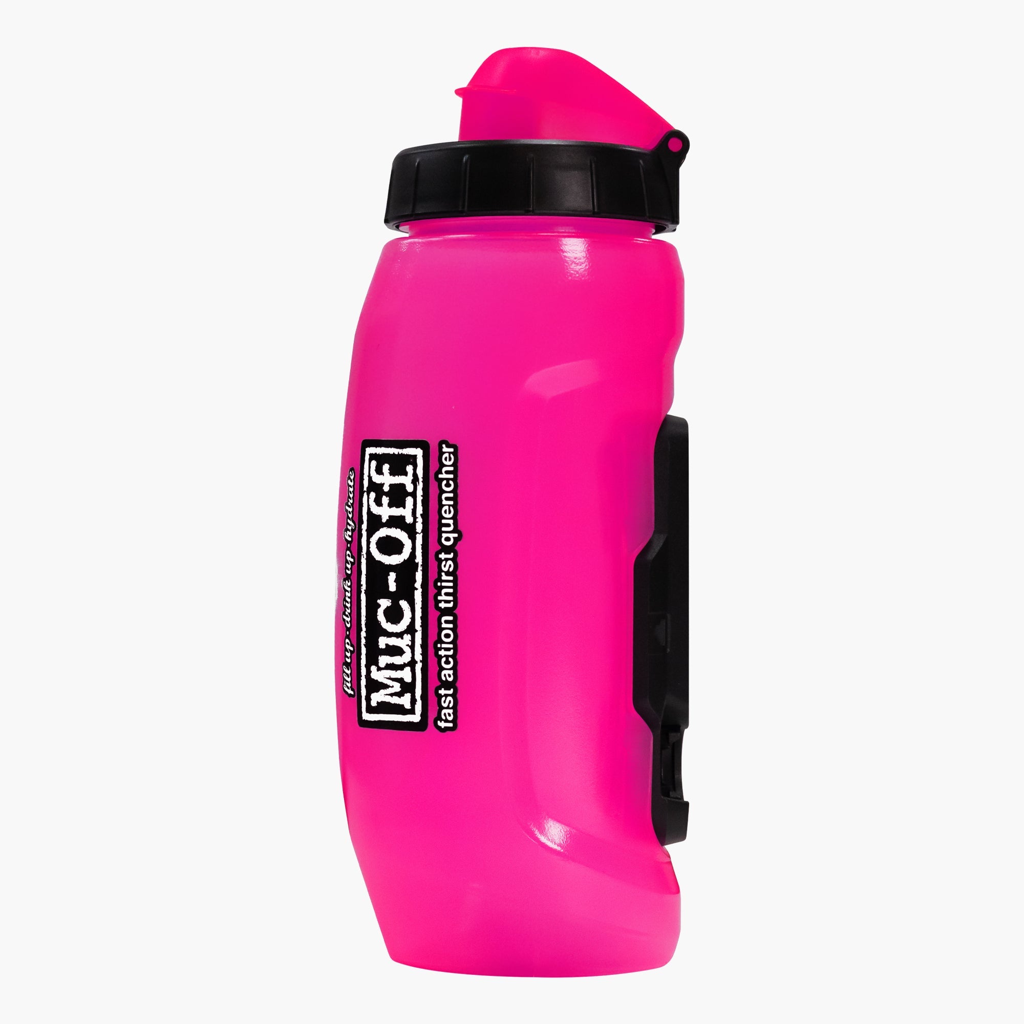 Muc-Off x Fidlock Twist Bottle 590ml - Pink + Bike Base | Muc-Off USA