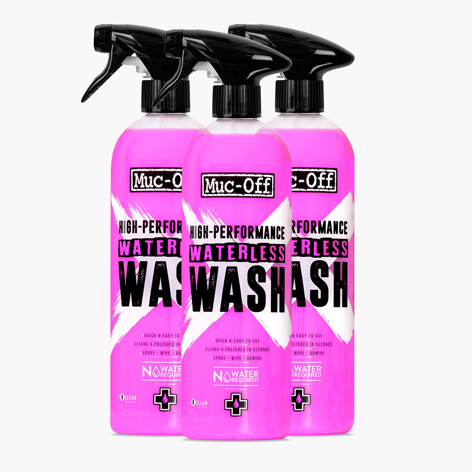 2 x High Performance Waterless Wash