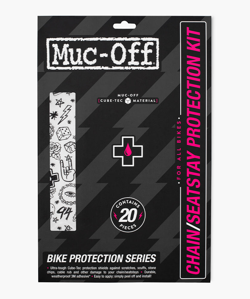 gravel bike chainstay protector Chainstay/Seatstay Protection Kit - Punk
