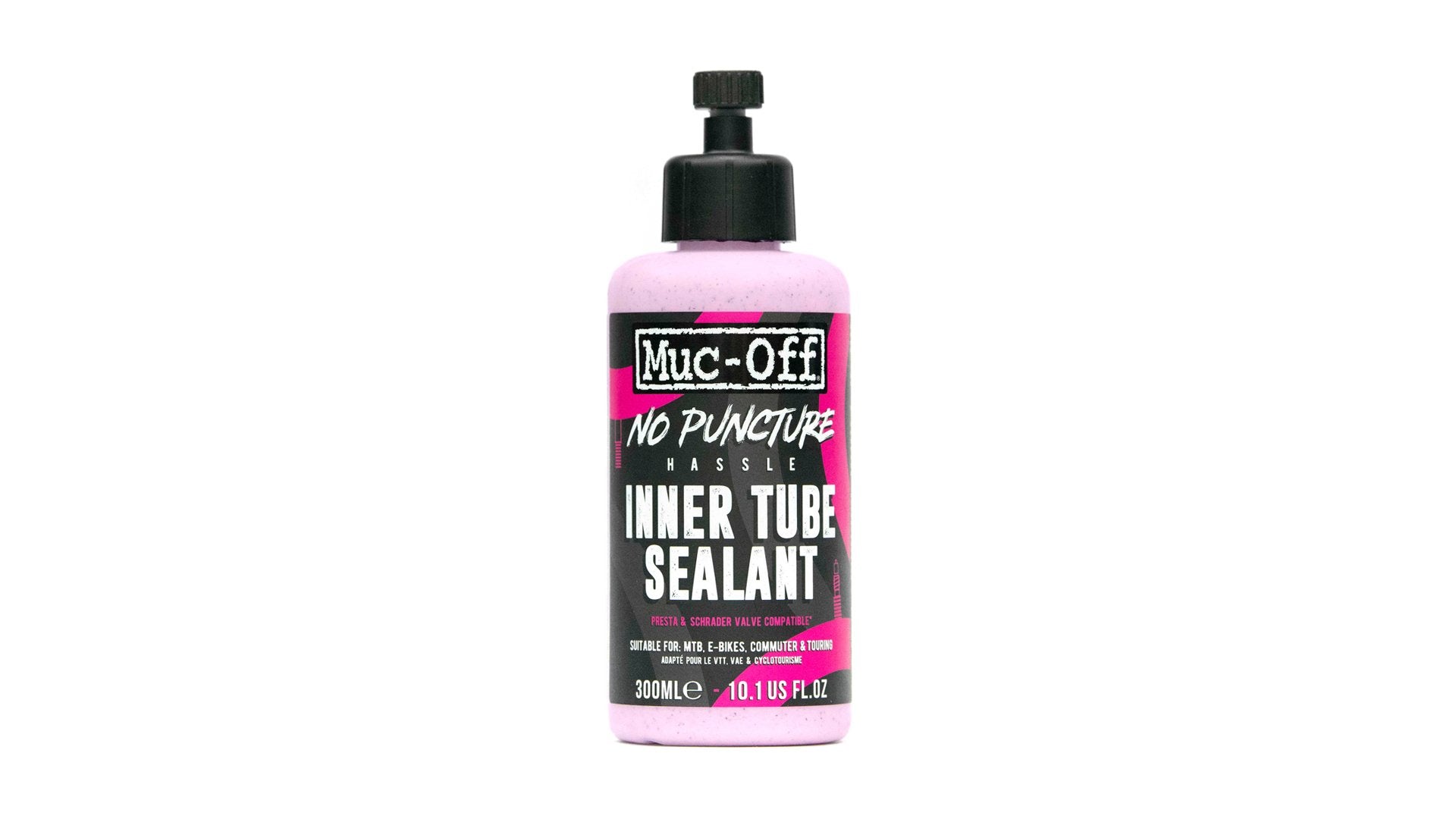 Muc Off No Puncture Hassle Tubeless Sealant - Advanced Bicycle Tyre Sealant  with UV Tracer Dye That Seals Tears and Holes Up to 6mm