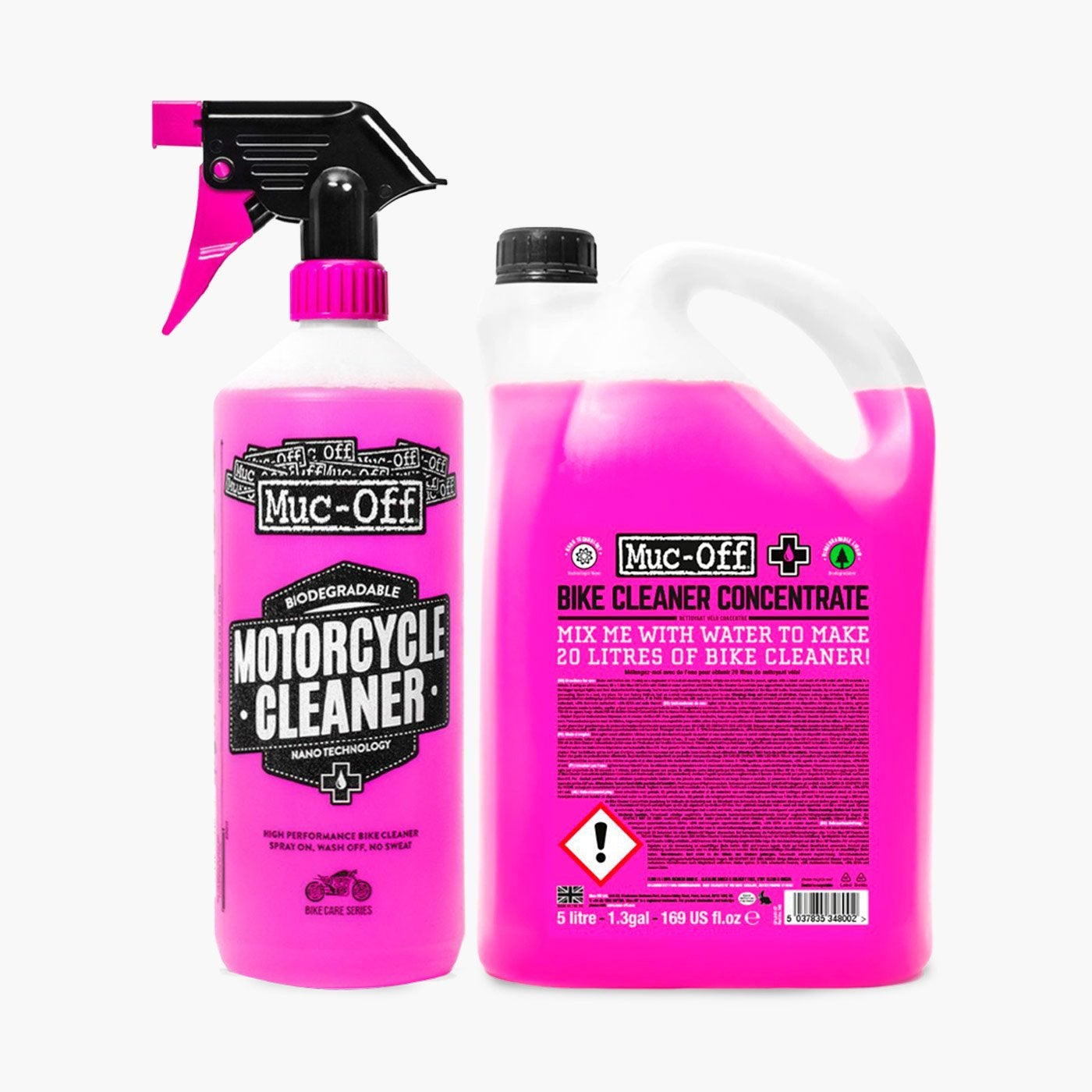 Nano Tech Motorcycle Cleaner 1L + 5L Concentrate Refill, Motorcycle -  Clean