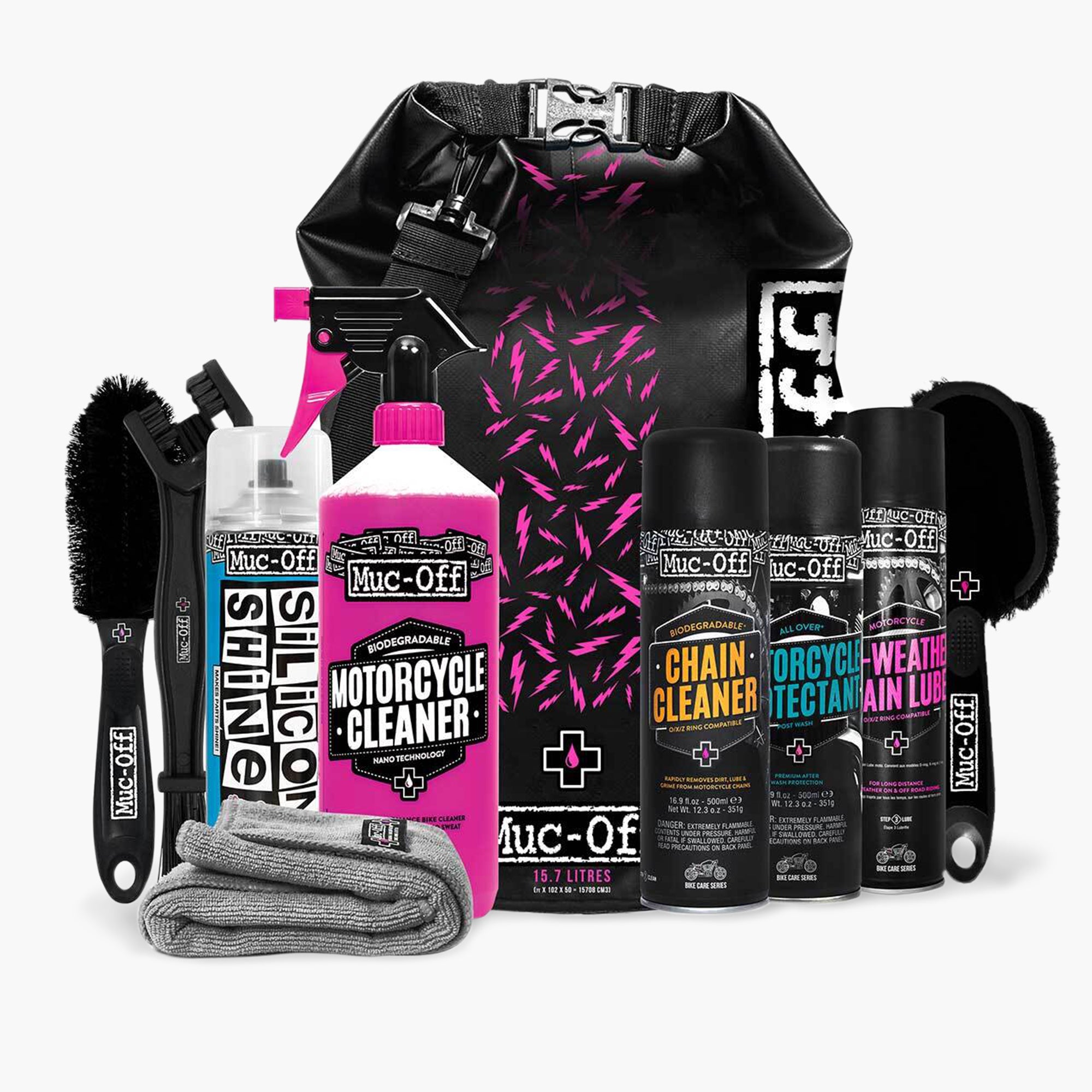 Meguiar's Motorcycle Care Kit – Package for Motorcycle Cleaning and  Detailing – G55033