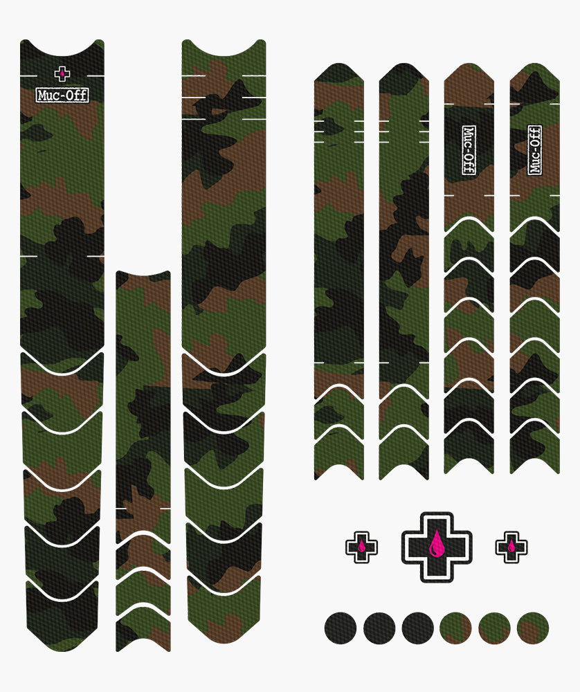 mountainbike camouflage Frame Protection Kit - Camo