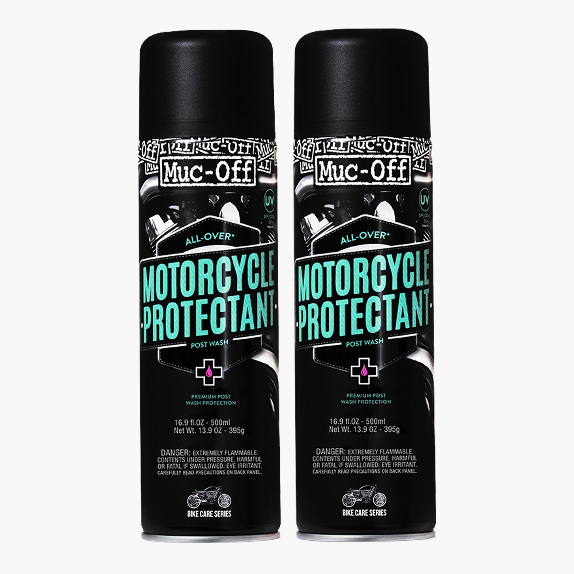 Muc-Off Motorcycle Waterless Wash & Protectant Kit - Motorcycle Cleaning  Kit, Motorcycle Detailing Kit - Includes Waterless Wash and Protection Spray