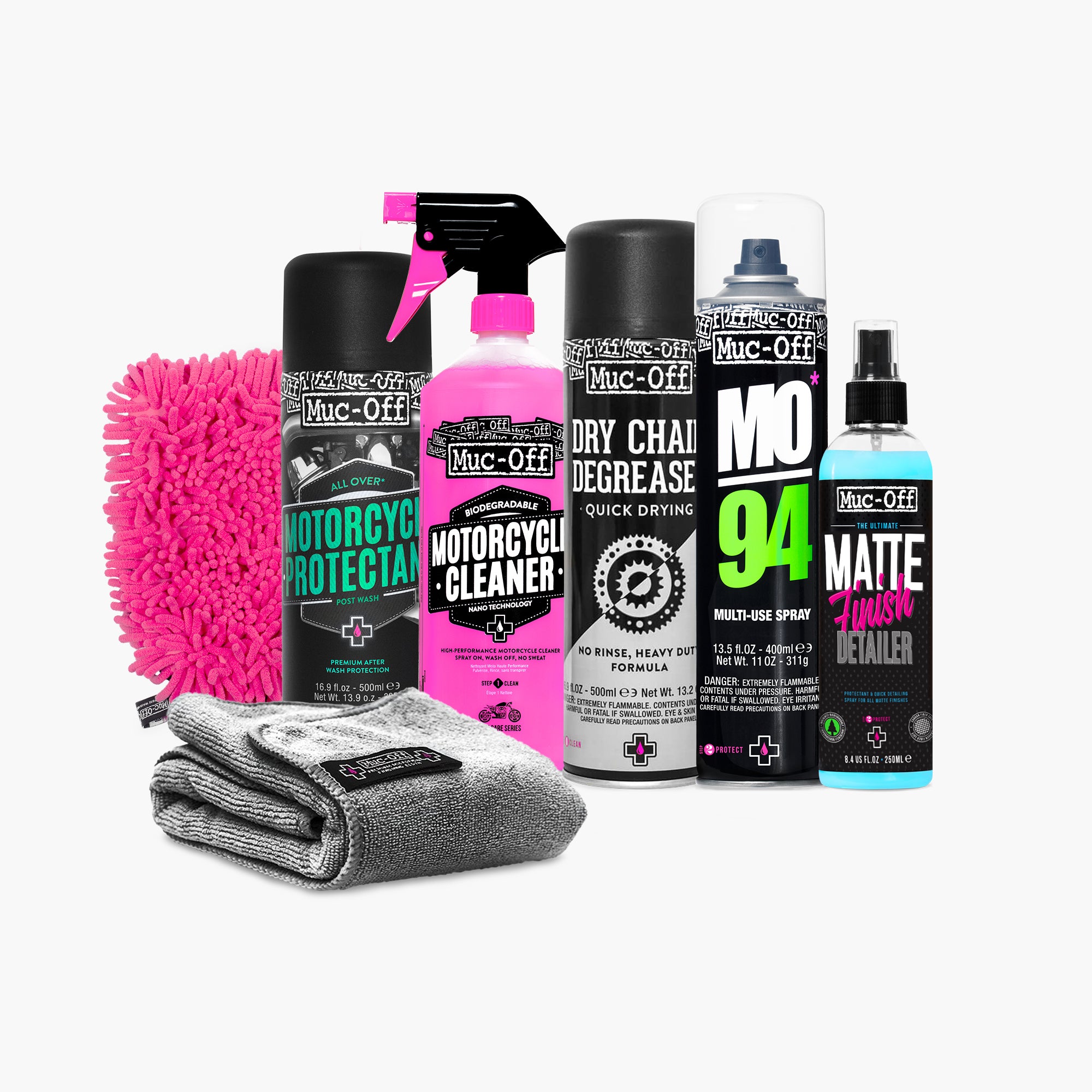 The Best Motorcycle Cleaning Kit - Brushes, Shampoos, Detailers