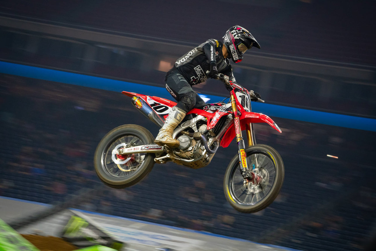 Muc-Off Honda's Justin Brayton set for battle in MotoCar FITE Klub!