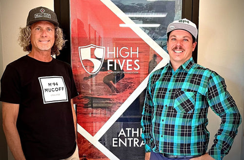 Muc-Off announce partnership with high fives foundation