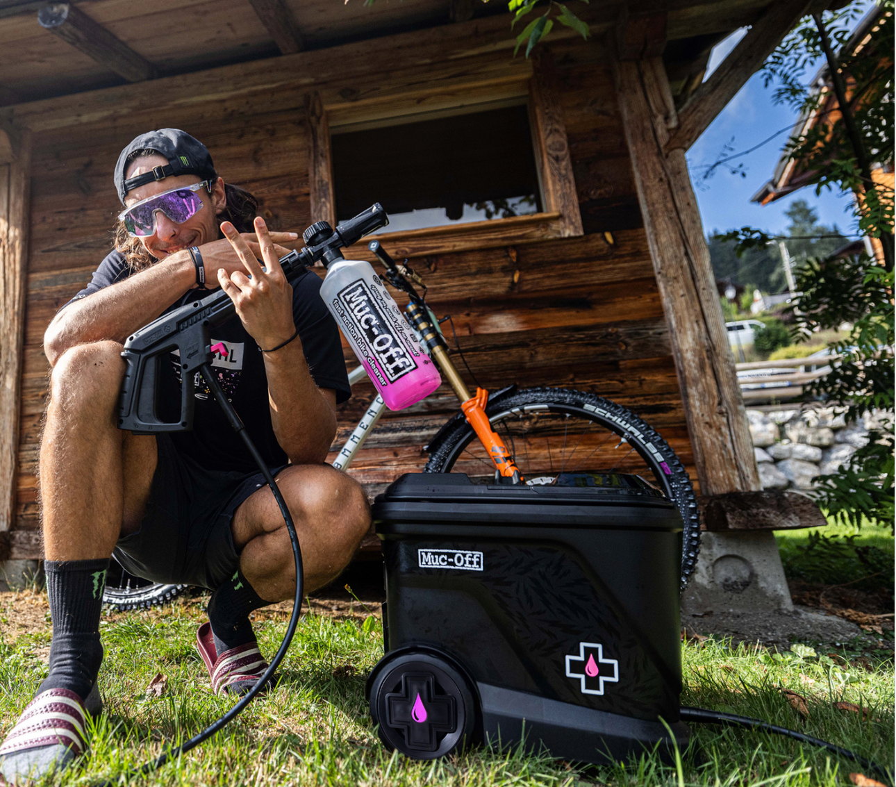 MUC-OFF LAUNCHES WORLD’S FIRST MOBILE SNOW FOAM BIKE WASHER IN THE USA