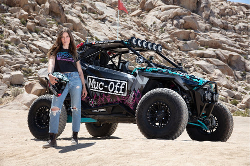 MUC-OFF TEAMS UP WITH POWERSPORTS LEGEND JOLENE VAN VUGT IN UTV