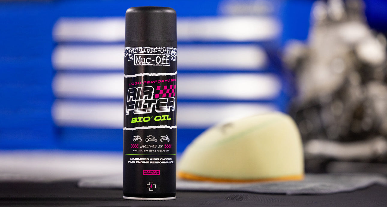 Rip Hard. Breathe Easy. Meet Our New Bio Air Filter Oil!