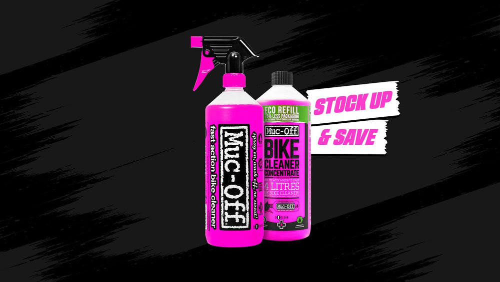 Muc Off Bike Cleaner Concentrate, 1 Liter - Fast-Action, Biodegradable Nano  Gel Refill - Mixes with Water to Make Up to 4 liters of Bike Wash