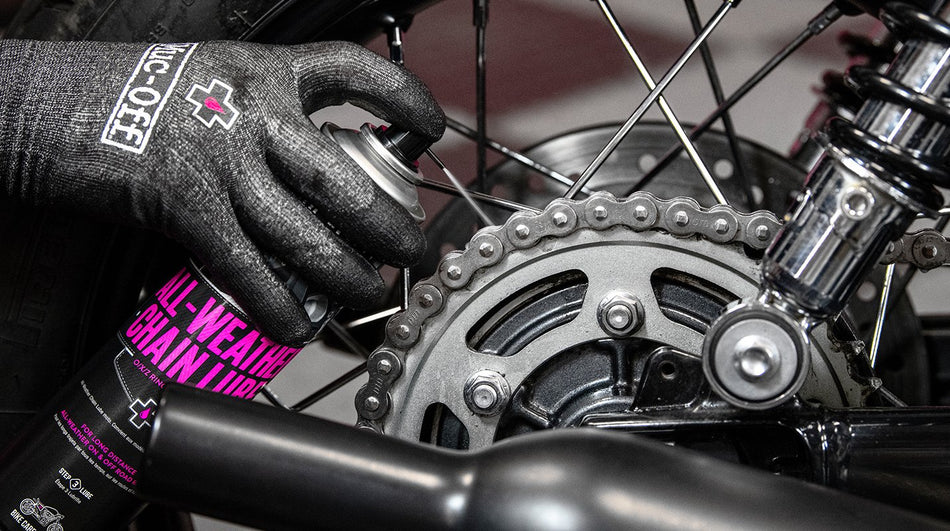 Motorcycle All-Weather Chain Lube - 13.5 fl oz | Muc-Off USA Motorcycle All-Weather Chain Lube - 13.5 fl oz | Muc-Off USA