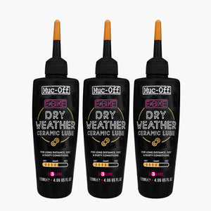 3 x eBike Dry Chain Lube 120ml