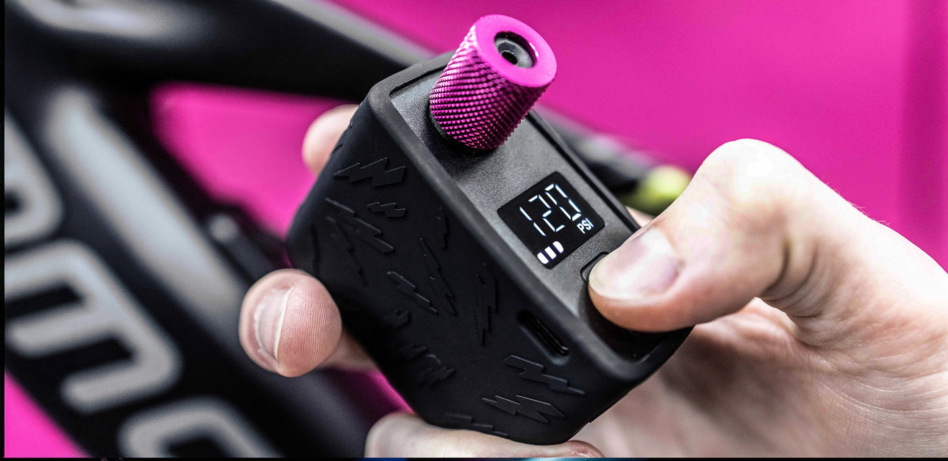 AirMach Electric Mini Inflator - Pro | Muc-Off USA
