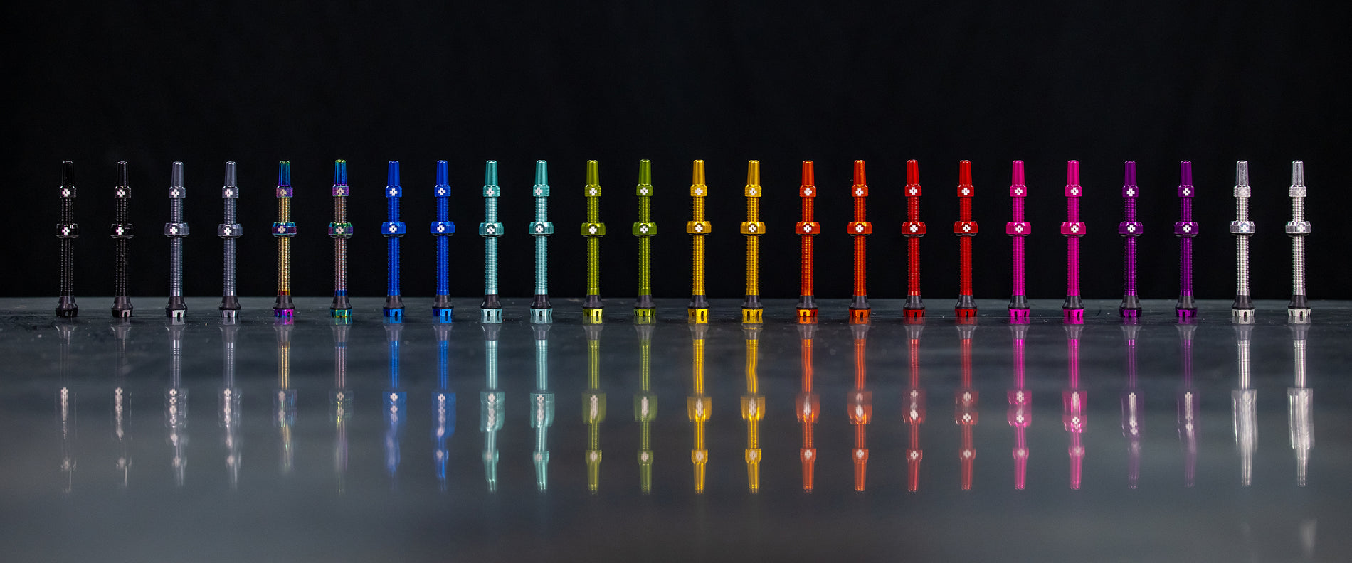 Muc-Off Tubeless Valves, Red 44mm - Dust Caps for Bikes with Valve Core Removal Tool - Presta Valve Caps for Tubeless MTB/Road/Gravel Bikes Muc-Off Tubeless Valves, Red 44mm - Dust Caps for Bikes with Valve Core Removal Tool - Presta Valve Caps for Tubeless MTB/Road/Gravel Bikes