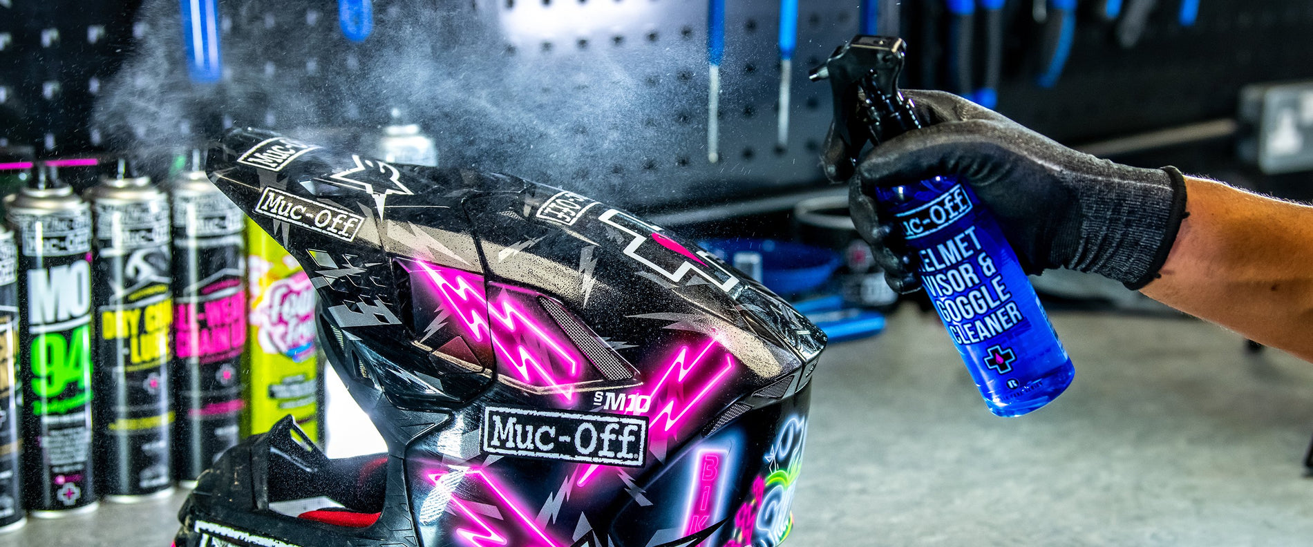 Helmet Visor & Goggle Cleaner