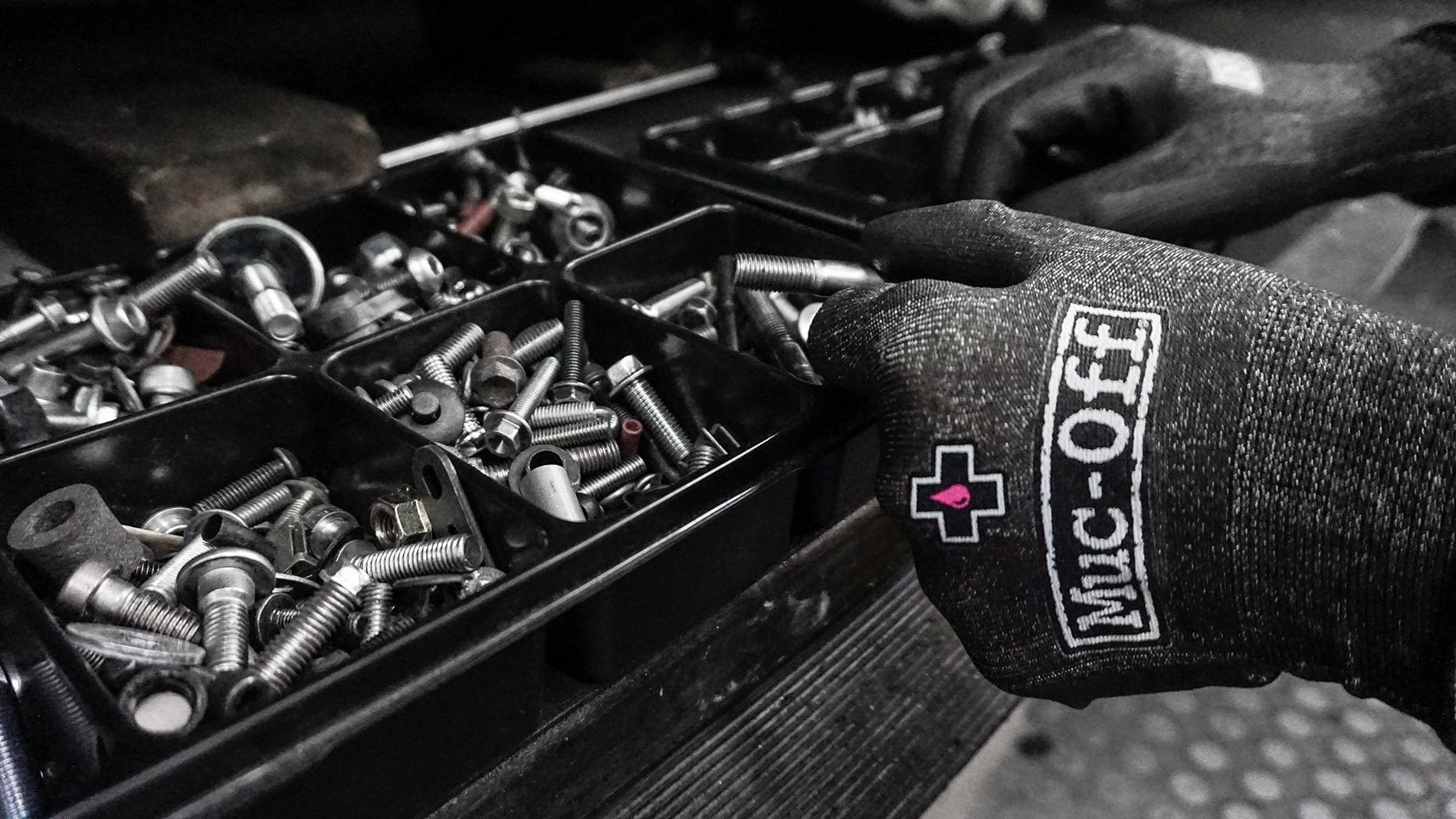 Gants de mécanicien Muc-Off mecanic gloves - Alex Enduro Parts