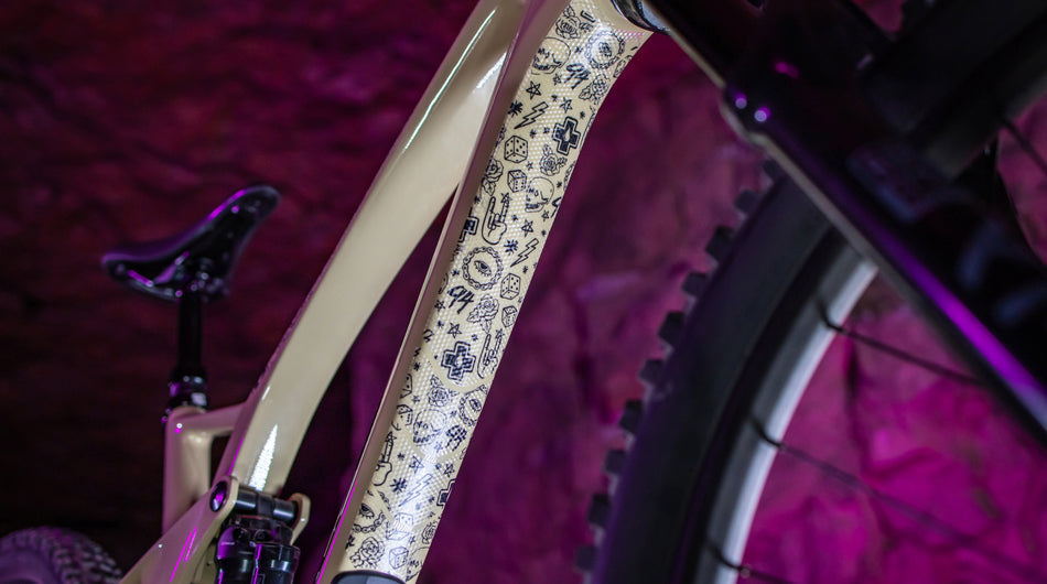 gravel bike downtube protector Frame Protection Kit - Punk - LIMITED E-BIKE STOCK REMAINING