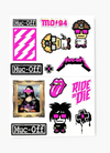 Awesome Sticker Sheet 001