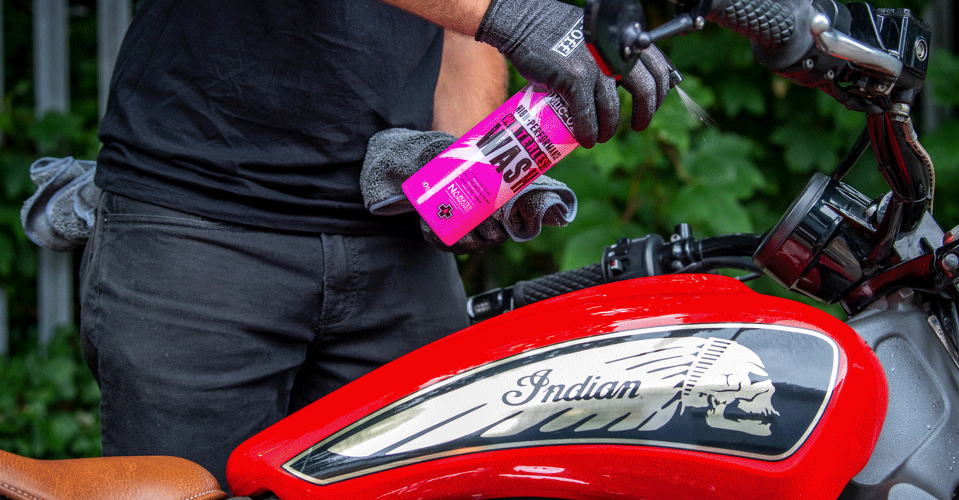 Muc-Off Motorcycle Waterless Wash & Protectant Kit Review