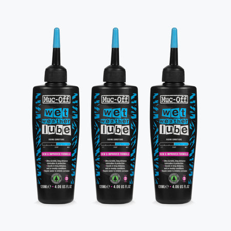 3 x Wet Weather Lube - 4.1 fl oz