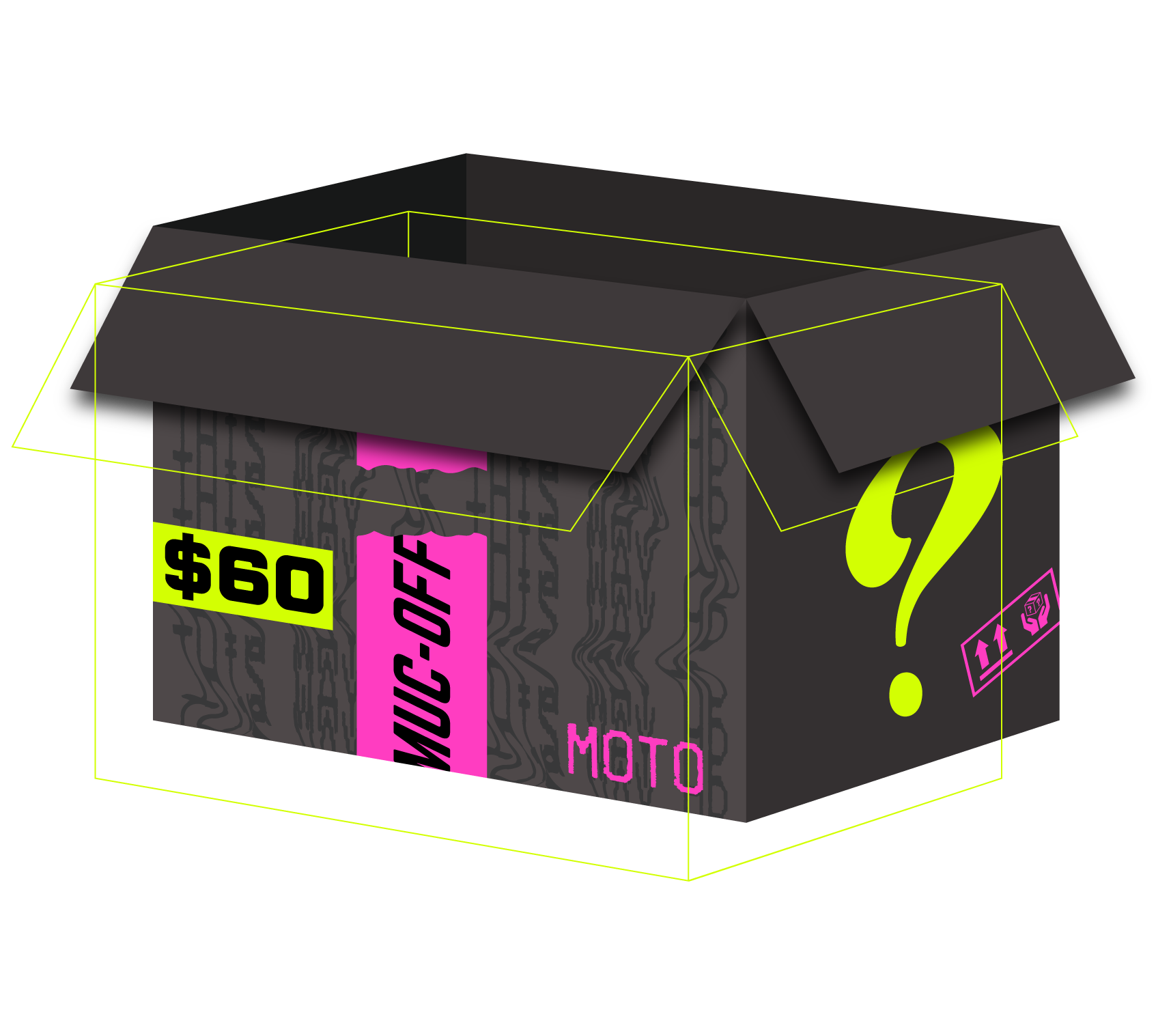 ミステリーBOX Moto Mystery Box - Large - 2026 | Muc-Off USA