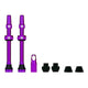 Purple Tubeless Presta Valve (Pair) - 60mm
