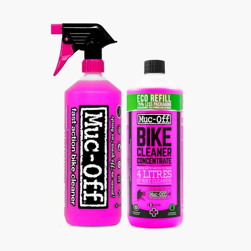 Nano Tech Bike Cleaner 1L + 1L Concentrate Refill Bicycle Clean