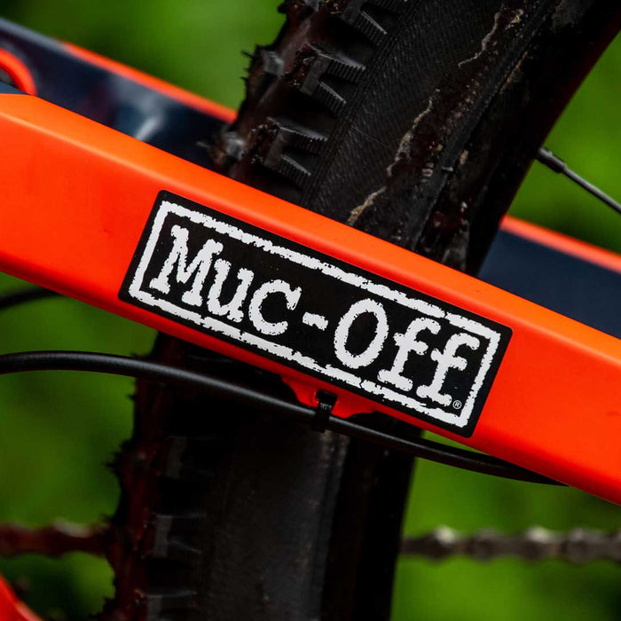 Muc Off Rim Sticker Small Muc-Off Black & White Sticker | Muc-Off USA