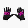 Summer Lightweight Mesh Rider Gloves - Pink