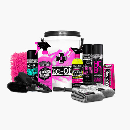 Muc-Off Motorcycle Care Kit - Cleaner/Spray Duo with Sponge – Vespa  Clearwater 