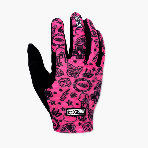 Muc-Off Lightweight Mesh Rider Gloves, Pink, XL
