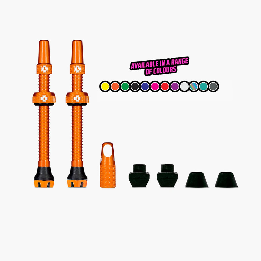 Valves Tubeless MUC-OFF Big Bore Lite (Presta) Large Orange main image 0