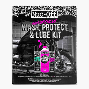 Motorcycle Wash, Protect, Lube Kit