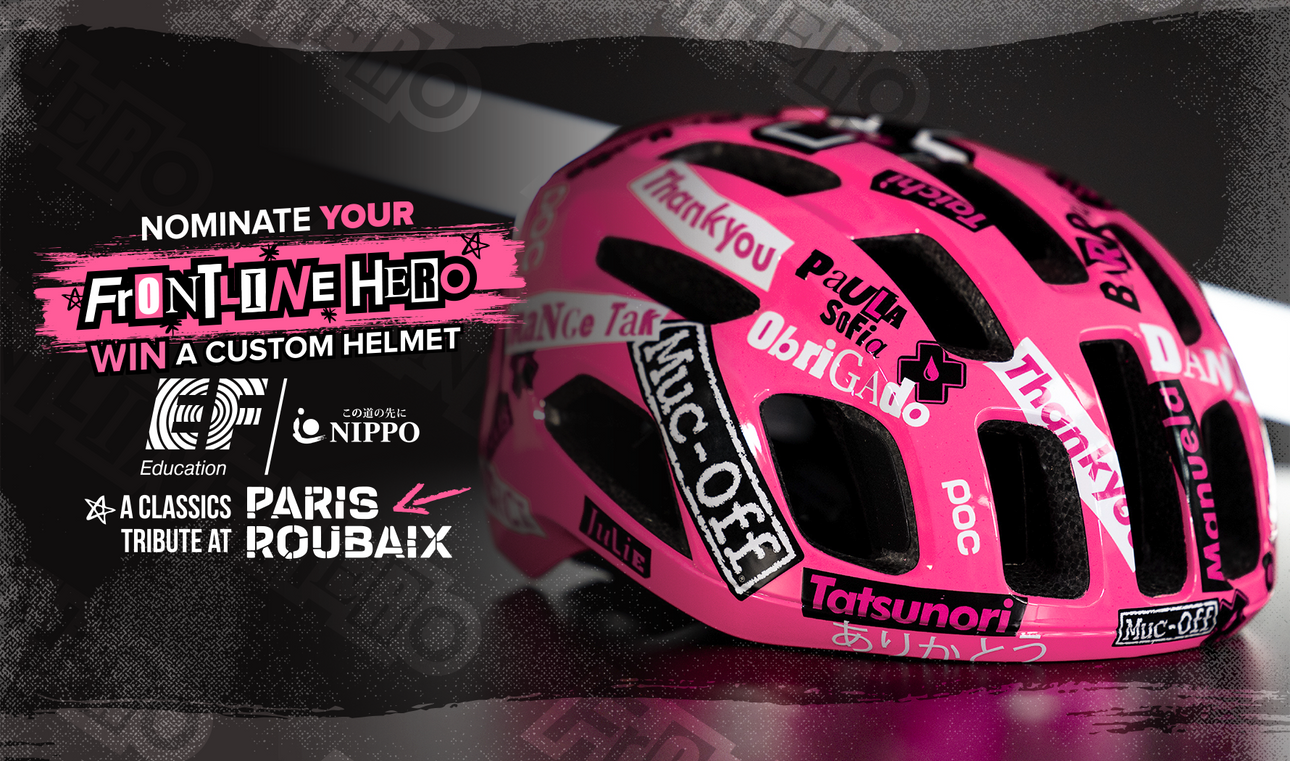 Muc-Off x EF Education-Nippo: nomina a tu héroe