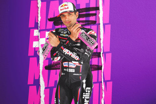El campeón del mundo de MotoGP 2024, Jorge Martín, se asocia con Muc-Off para 2025