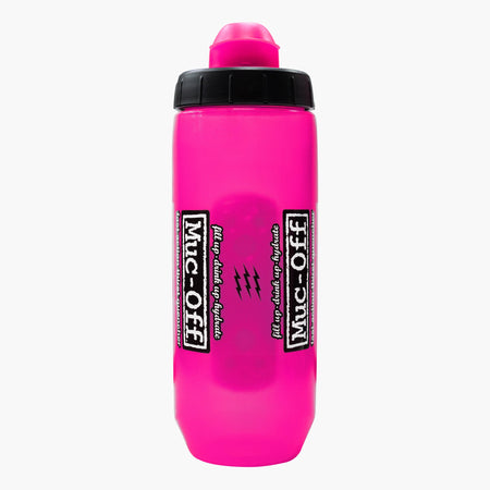 Botella Muc-Off x Fidlock Twist 590 ml - Rosa + Base para bicicleta