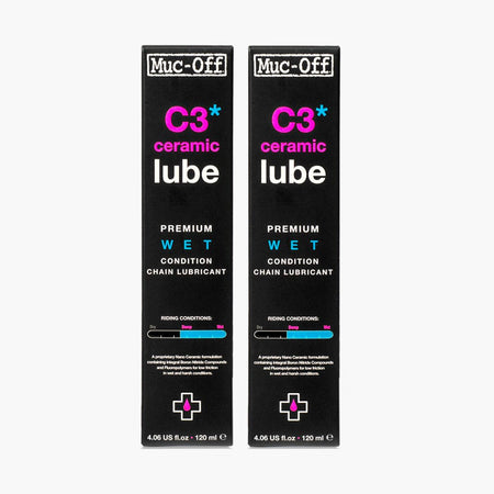 2 x Lubricante para clima húmedo C3 120 ml