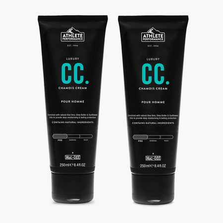 2 cremas de gamuza de lujo de 250 ml por 28 $.