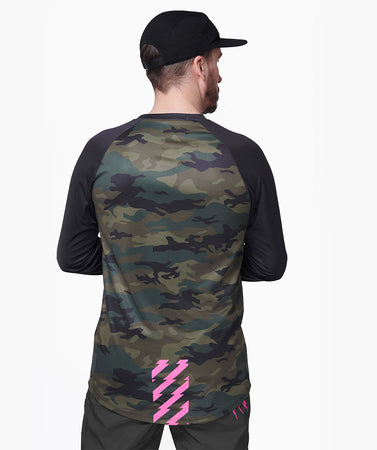 Premium Long Sleeve Jersey - Camo - LIMTED SMALL STOCK