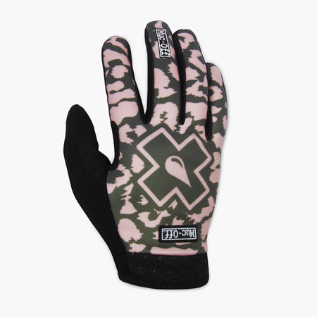 Guantes Rider - Leopardo verde/rosa - Stock limitado XS/S